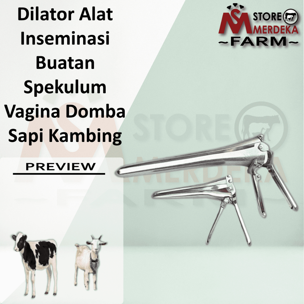 Dilator Alat Inseminasi Buatan Spekulum Vagina Domba Sapi Kambing