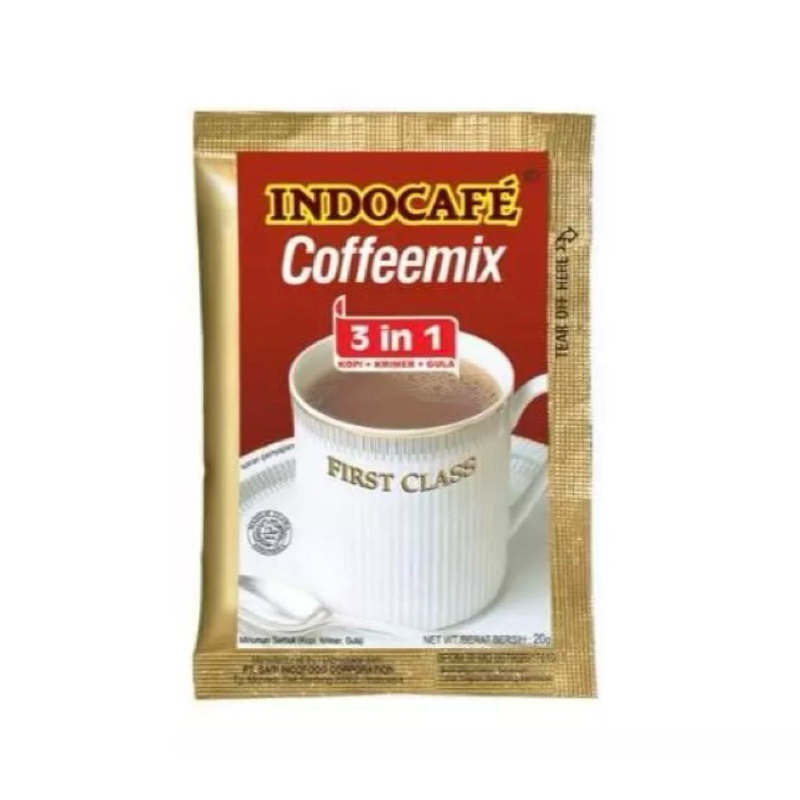 

INDOCAFE COFFEMIX 3 IN 1 20 GR X 5 SACHET