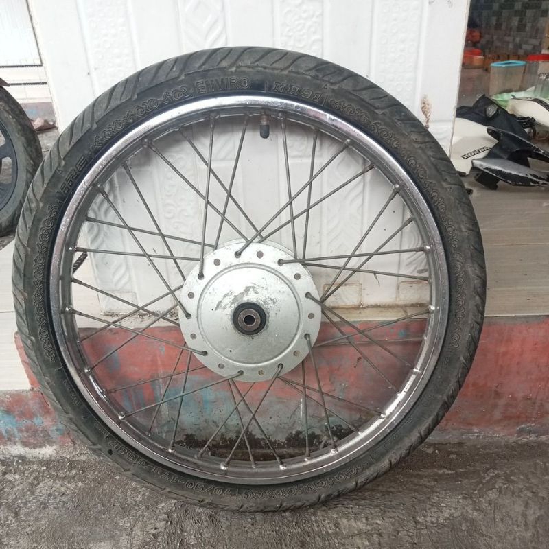 pelek depan honda fit new pnp karisma karisma