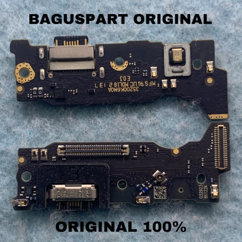 KONEKTOR CHARGER PAPAN MIC PLUG IN SUB BOARD XIAOMI REDMI NOTE 10 PRO ORIGINAL COPOTAN