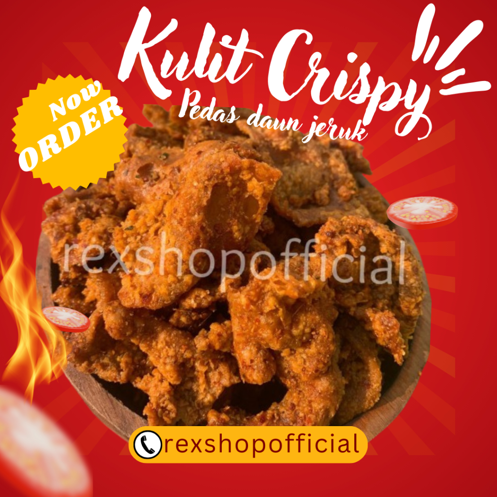 

KULIT AYAM CRISPY PEDAS DAUN JERUK 1KG