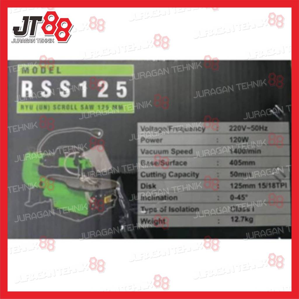 RYU - SCROLL SAW RSS 125 ORIGINALLLL