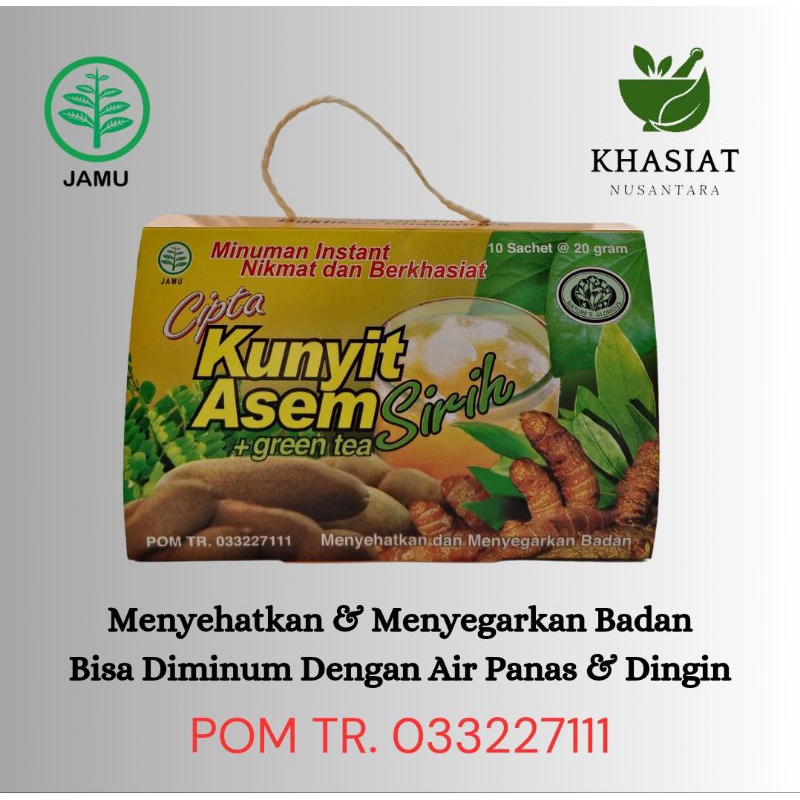 

KUNYIT ASEM INSTANT IBU TJIPTO ISI 10 PCS