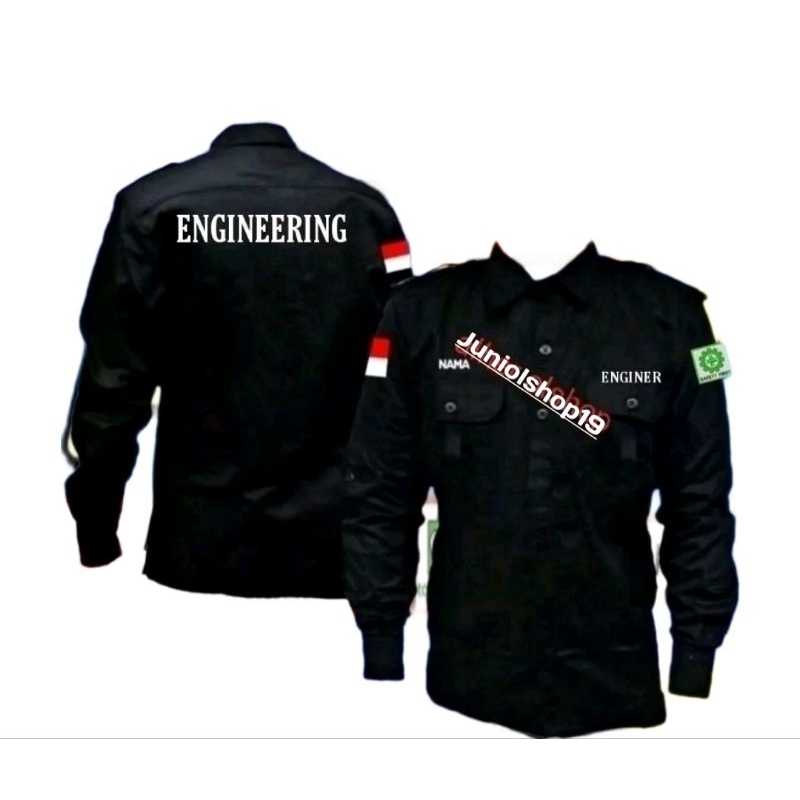 KEMEJA ENGINEERING /SERAGAM ENGINEERING FULL BORDIR/KEMEJA PDL ENGINEERING  /KEMAJA ENGINER/KEMEJA C