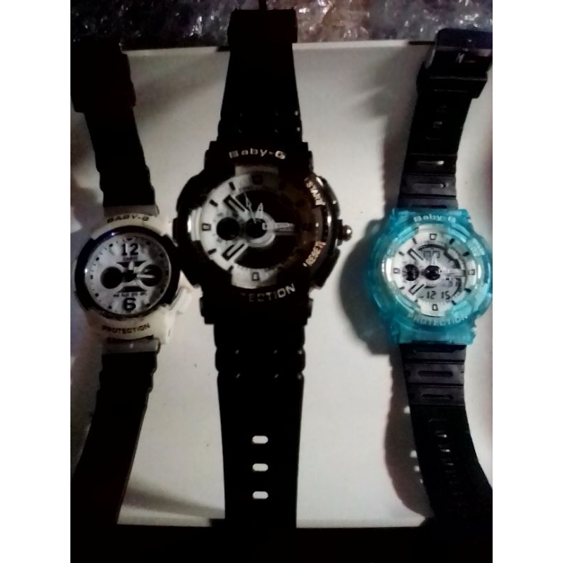 jam tangan G shock Baby G dual time .
