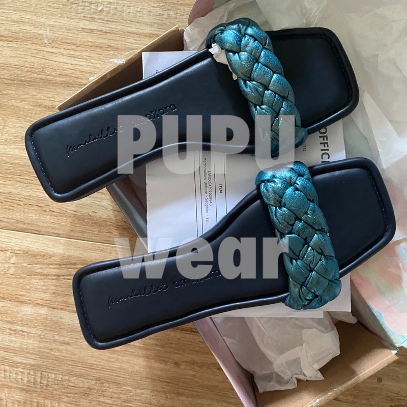 amazara x mmehuillet marshmallow unicorn sapphire 38 bnib