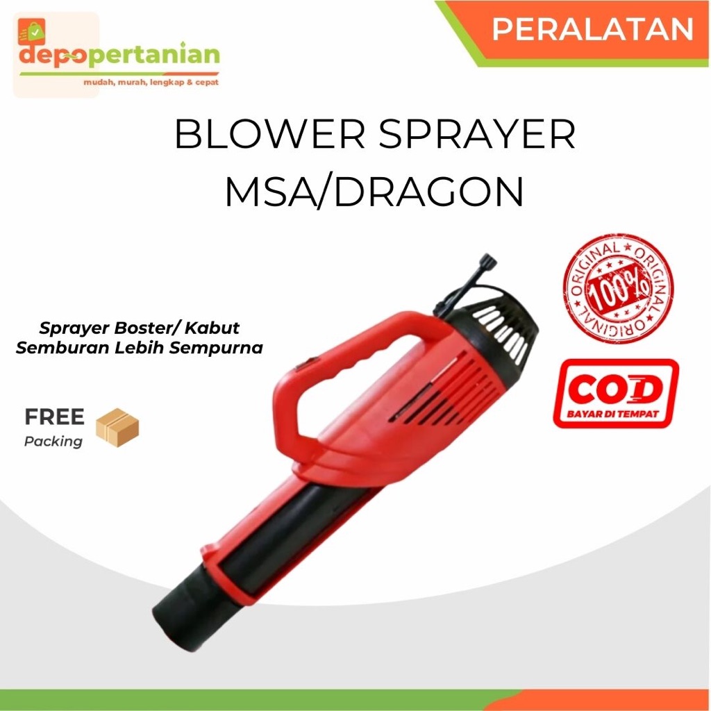 Depo Pertanian - Booster Blower Sprayer Semprotan Elektrik Penyemprot Hama MSA / Dragon