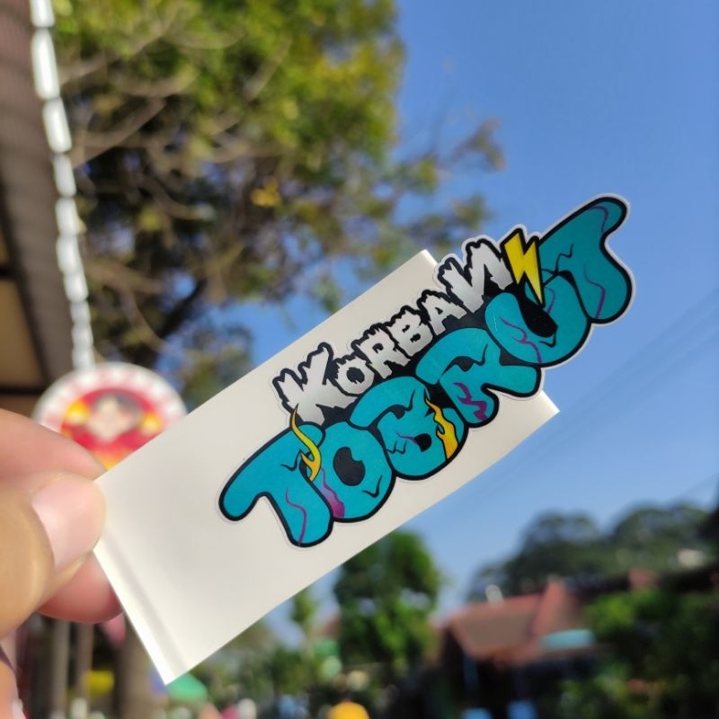 stiker motor / KORBAN TOBRUT