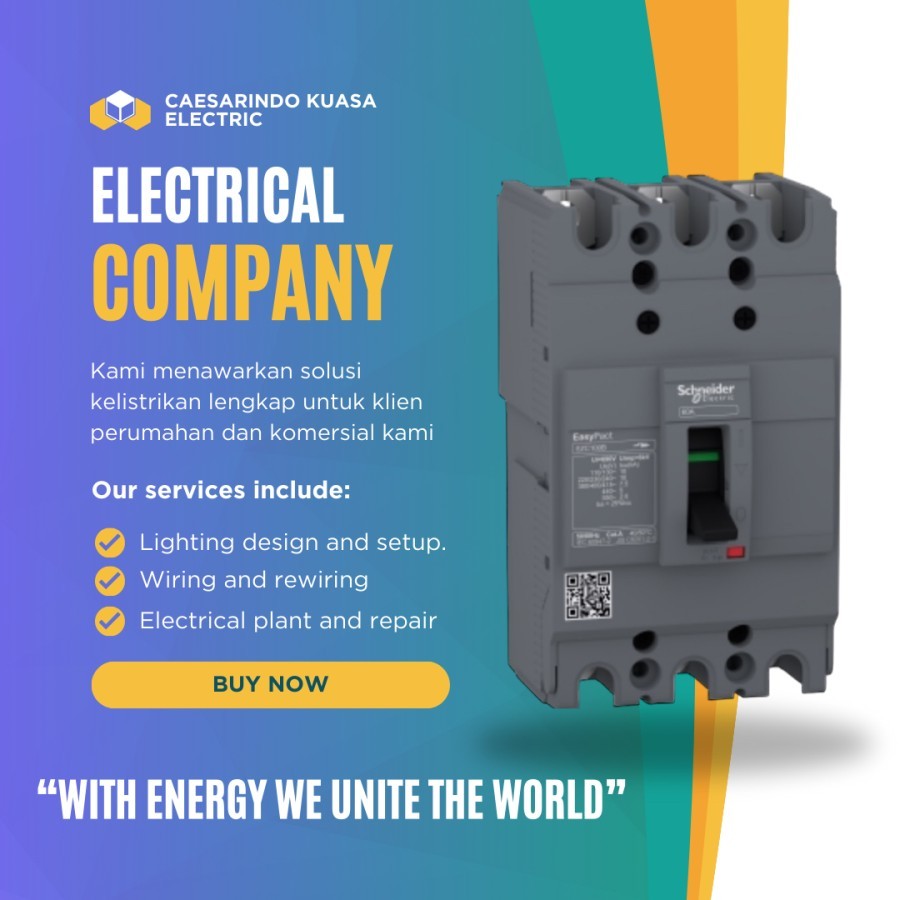 MCCB 50A 3P SCHNEIDER EZC100B 50AMPER 3PAS 50AMPERE 3PHASE 3POLE BEEAKER SNEIDER ELECTRIC LISTRIK AS