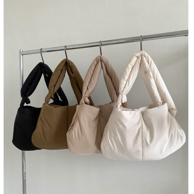 Runa Puffy Bag by Portia - Tas Puffy Wanita Korean Puffy Bag Tas Selempang Wanita Tas Wanita Sling B
