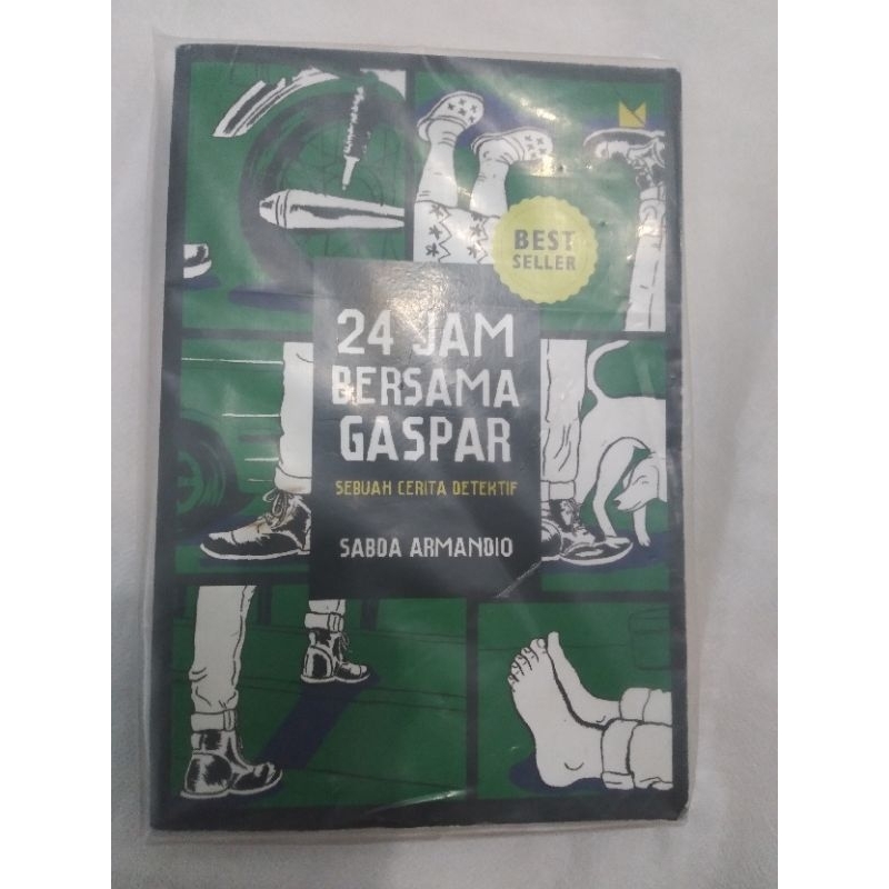 Buku. Novel. Preloved. 24 jam bersama Gaspar. Sanda Armandio. Detektif