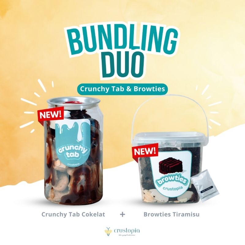 

CRUSTOPIA - BUNDLING DUO Crunchytab & Browties