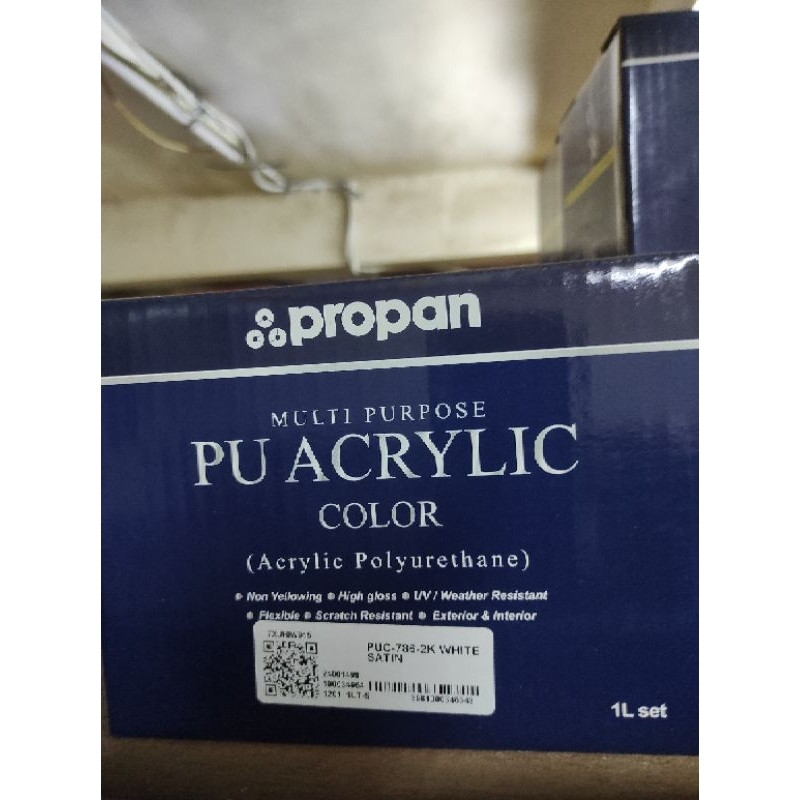 PROPAN 786 WHITE SATIN / PROPAN PU / PROPAN WHITE SATIN / PU ACRYLIC / PU 2 KOMPONEN / PROPAN