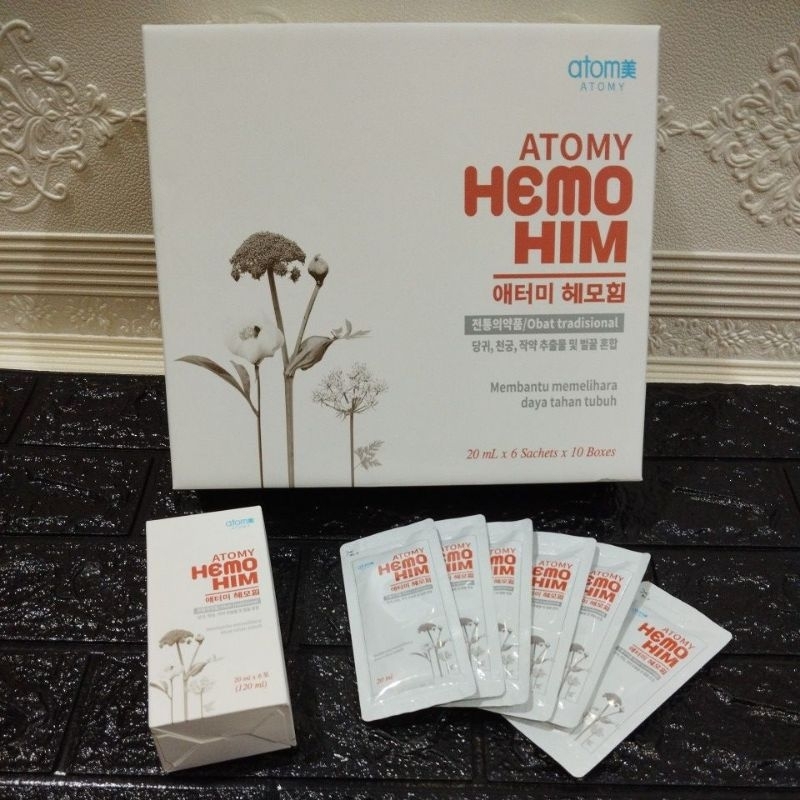 Hemohim Atomy Asli Korea 100% Original. isi 6 sachset/ Box