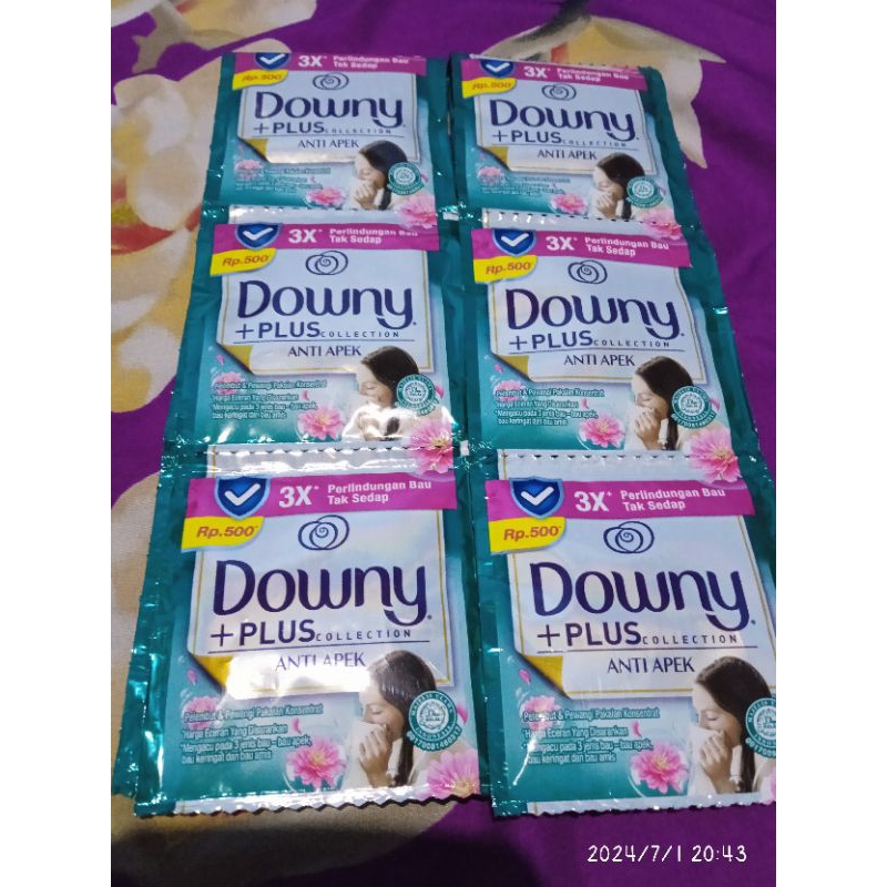 downy +plus collection ANTI APEK