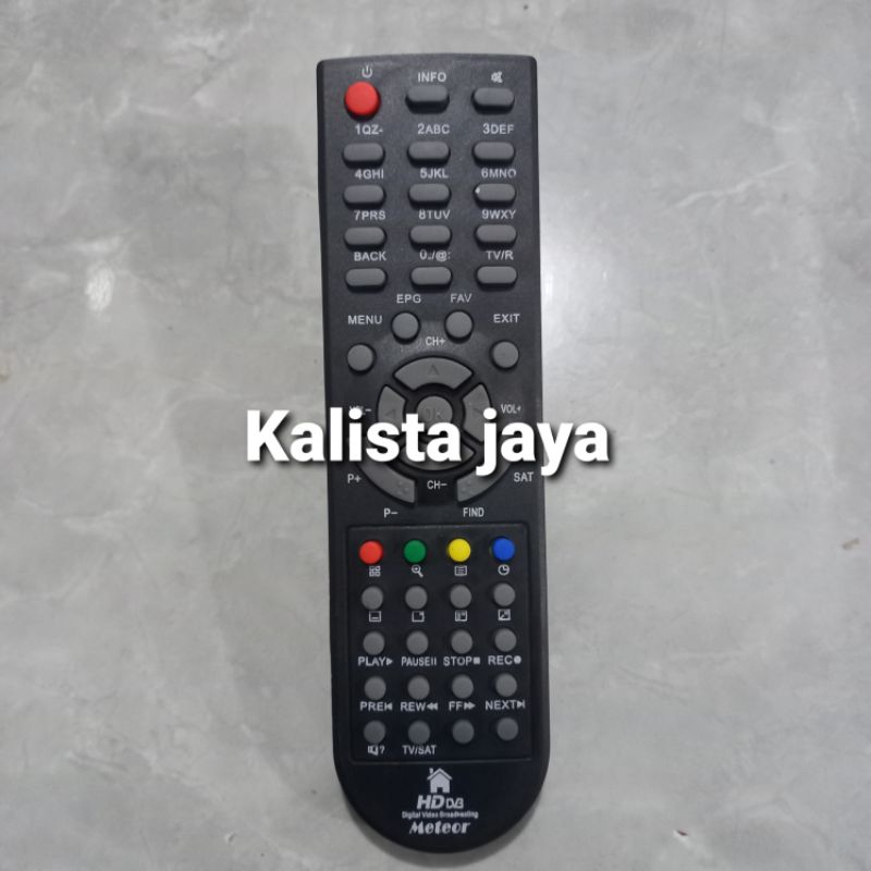 REMOTE REMOT RECEIVER PARABOLA VENUS METEOR MPEG4 HD