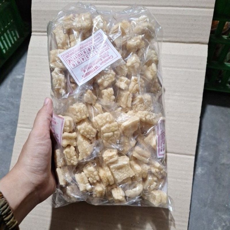 camilan krupuk tahu kotak