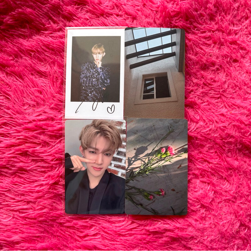 photocard zhang hao L'officiel polaroid