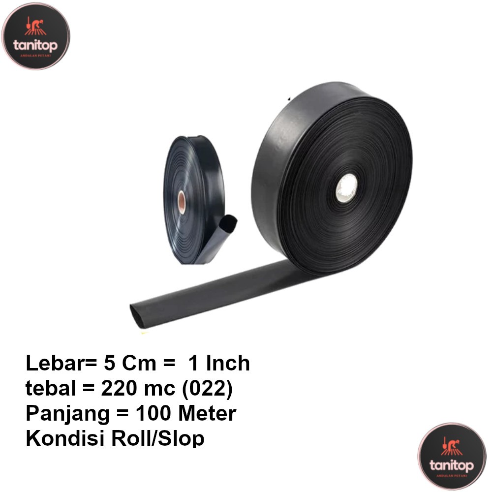 [Ready] Selang Drip Selang Irigasi 1 Inch 100 Meter Tebal 220 Mikron