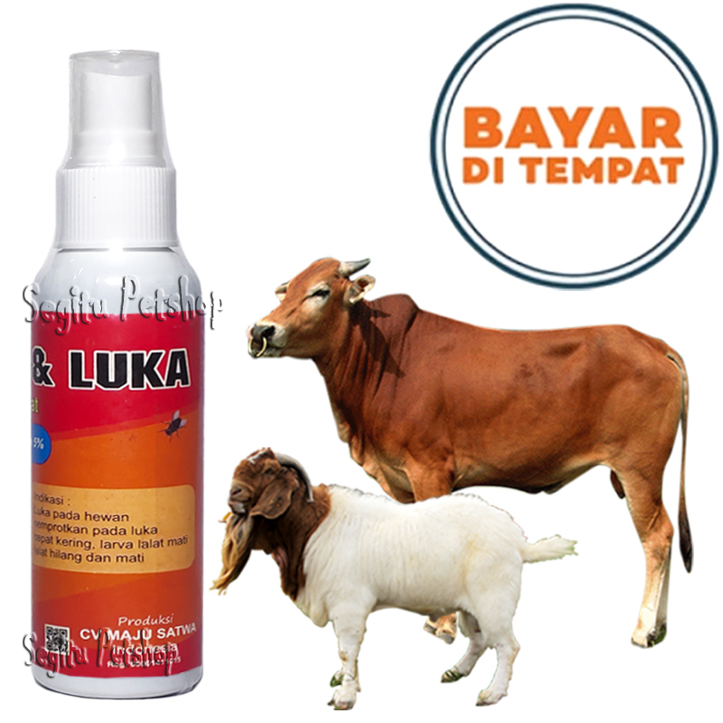 OBAT SAPI KAMBING ANTI LUKA LALAT SPRAY PENGHILANG KORENG BOROK JAMUR