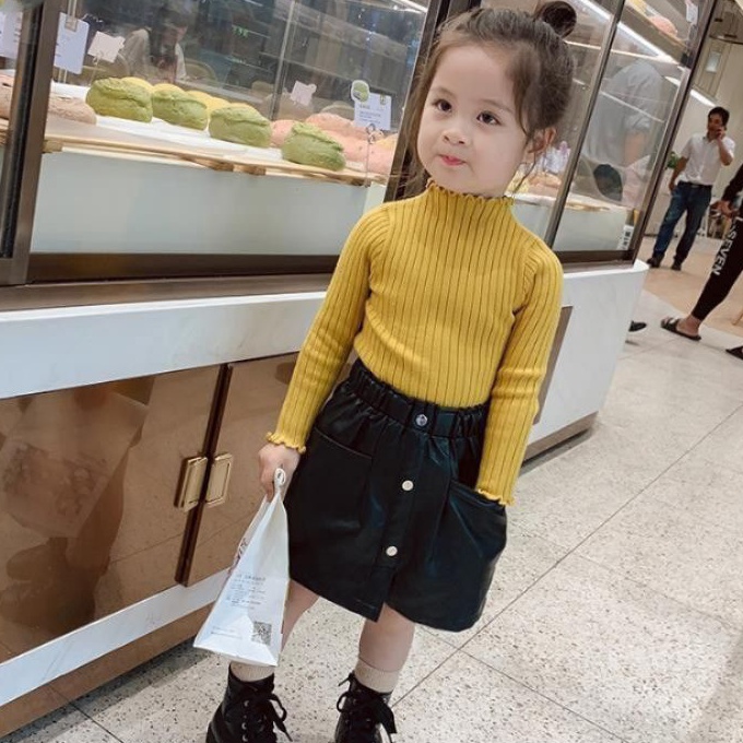 Terkini 1 2 3 Tahun Baju Rajut Anak Korea Style Rajut Vest Pakaian Anak Perempuan Lengan Panjang