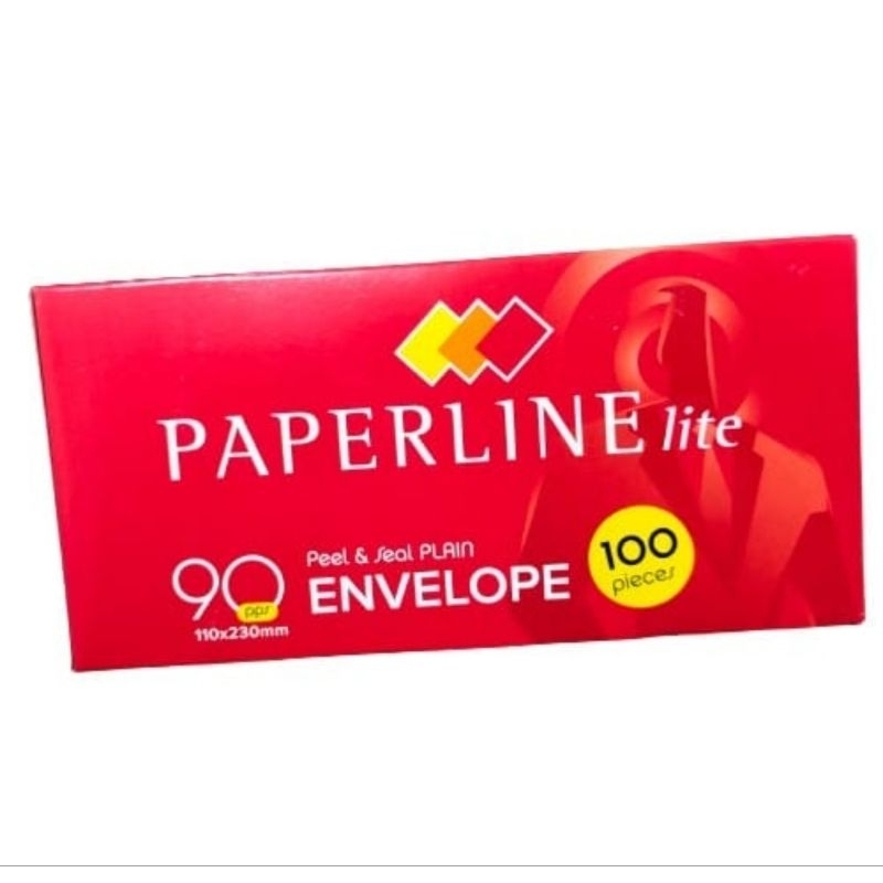 

Amplop Putih Paperline Lite 90 Polos 110x230mm (1 Pack) LITE