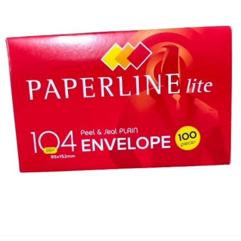 

Amplop Putih Paperline Lite 104 95x152mm (1 Pack) LITE