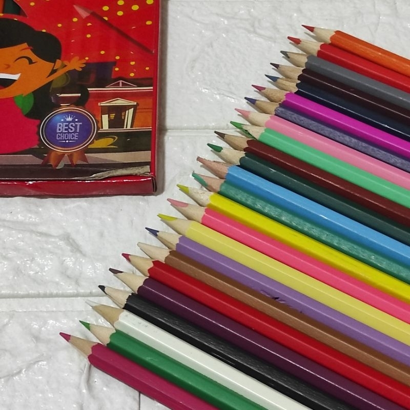 

Pensil Warna 24 warna - Pensil 24 warna - Color Pencil 24 Color