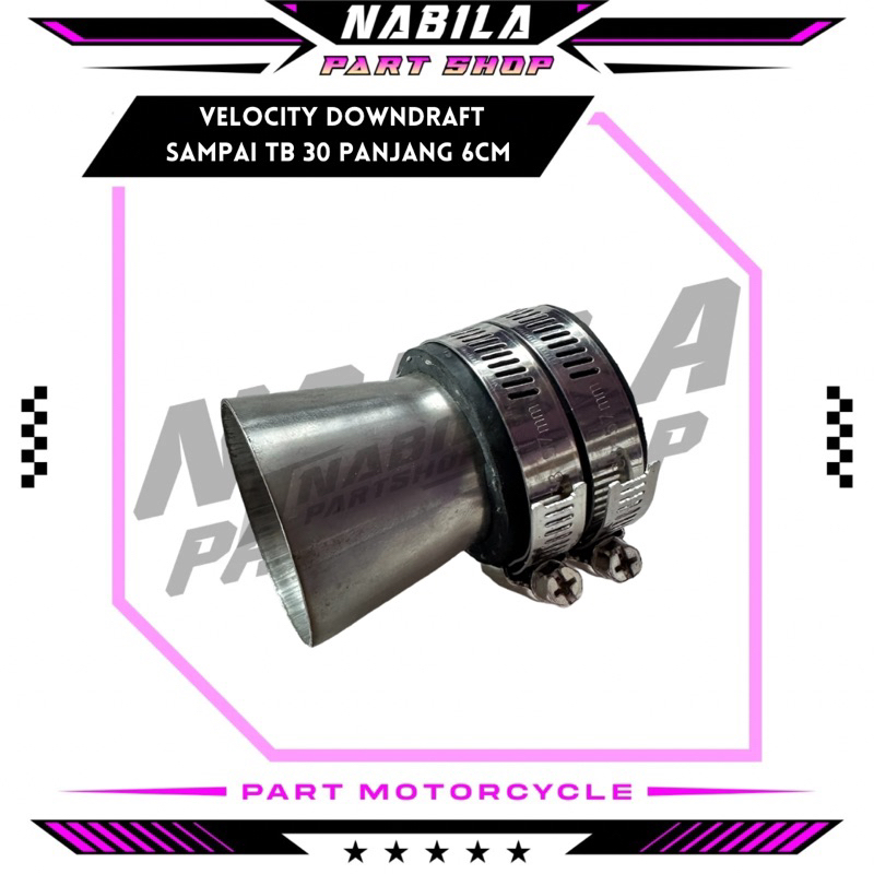 Open Velocity Stack Honda Vario 125 150 Stainless