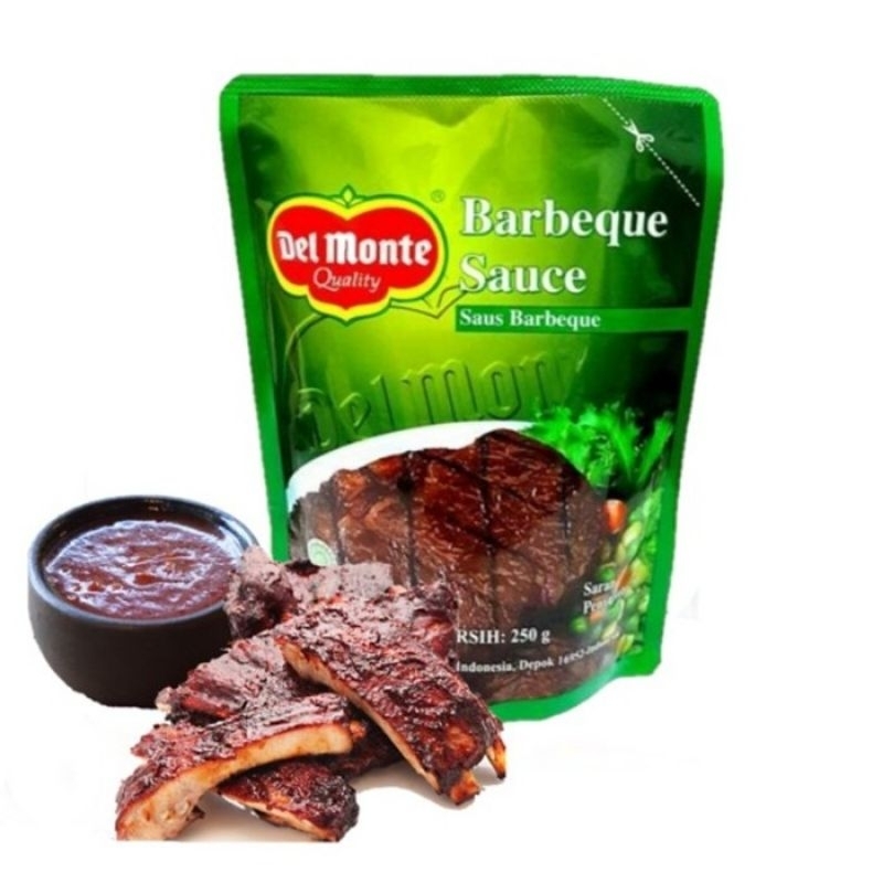 

Delmonte sauce barbeque pouch 250gr