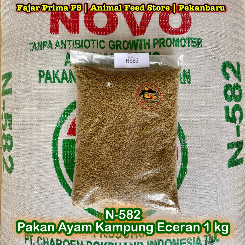 N-582 Eceran 1 kg | Pakan Ayam Kampung | Pur Ayam Buras