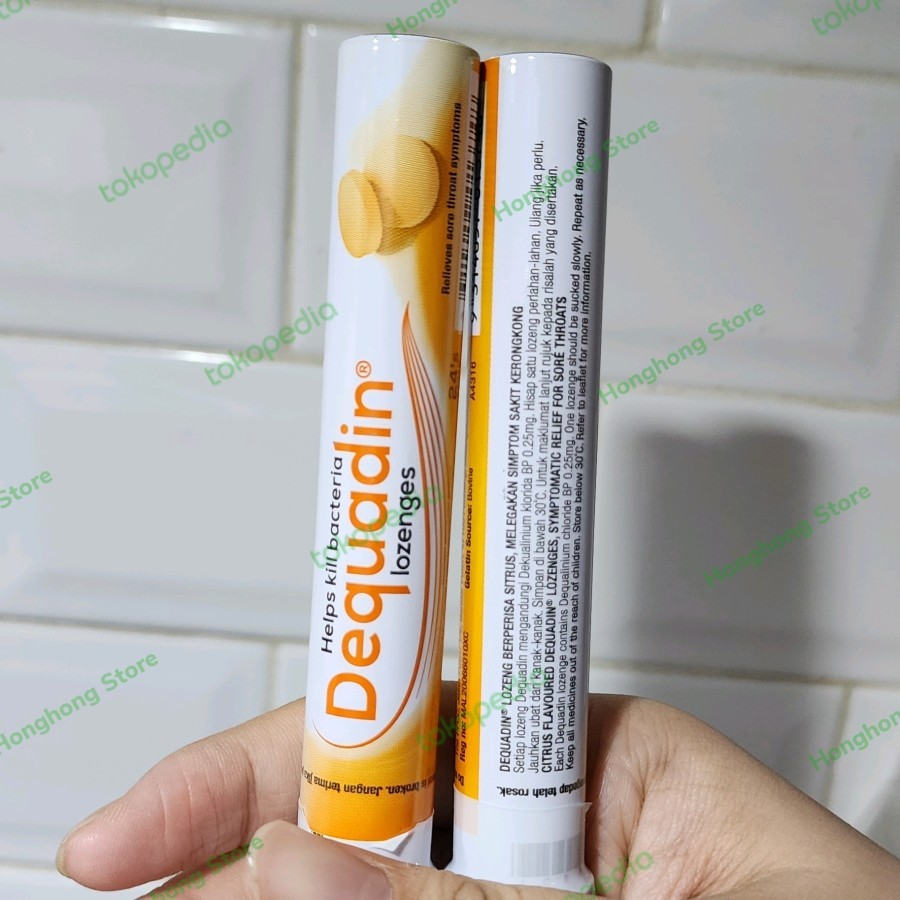 

Dequadin Lozenges isi 24