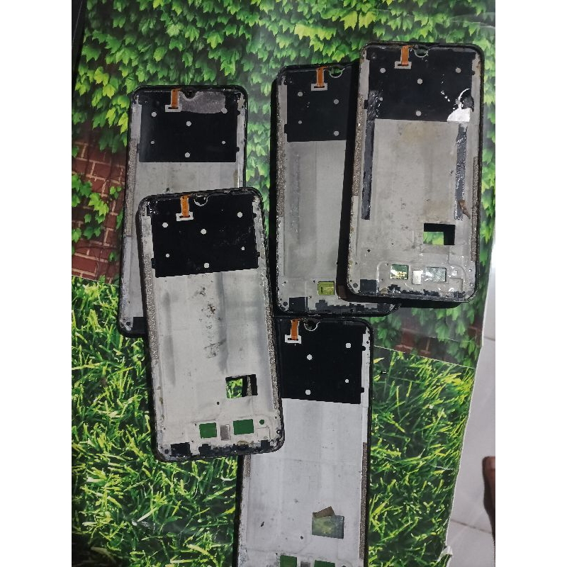 Frame bazel Vivo y91 y91c  y93 y95 original copotan asli ada konektor cas speaker dan yg lainnya