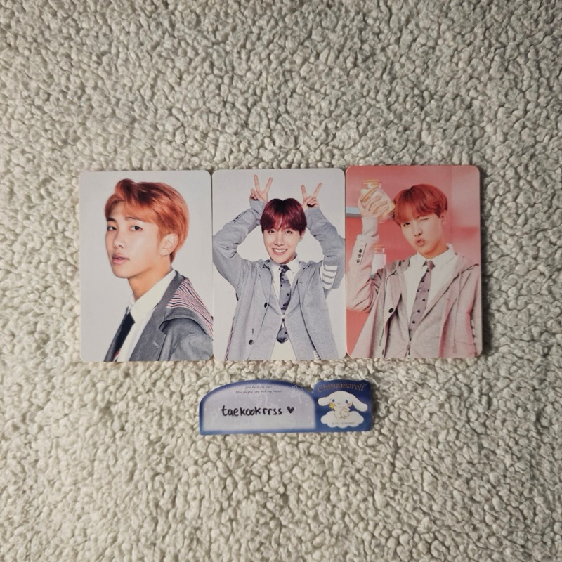 BTS Happy Ever After 4th Muster Mini Photocard Namjoon Jhope Korea (BTS HEA KR MPC) (HEA MPC RM) (HE