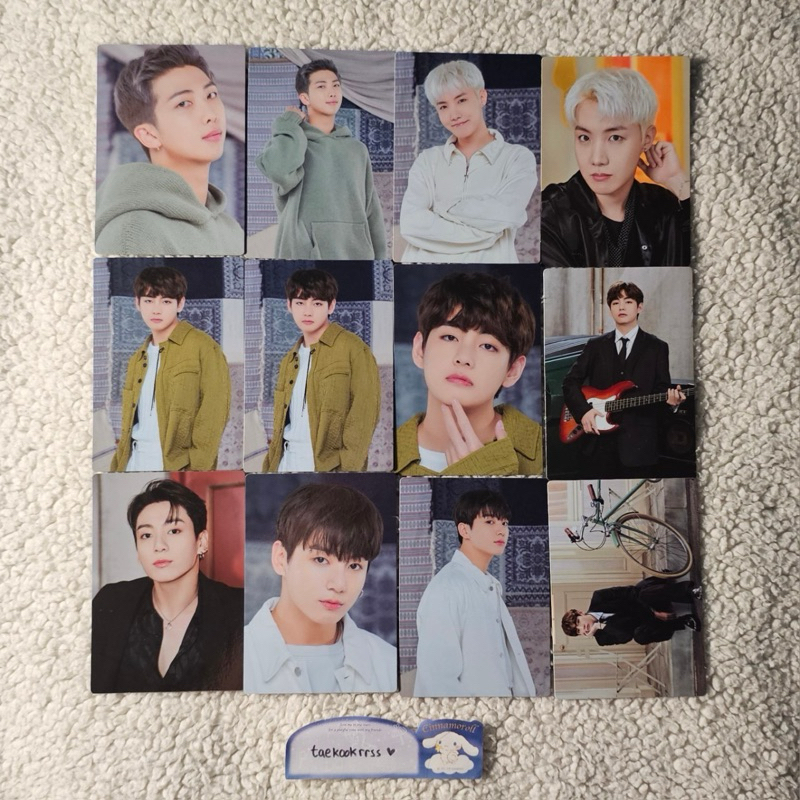 BTS Permission To Dance On Stage Seoul Mini Photocard Namjoon Jhope Taehyung Jungkook (BTS MPC PTD S