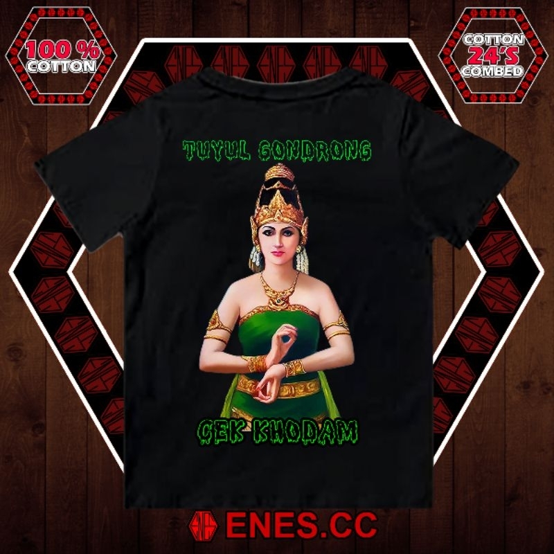 Custom kaos cek khodam (nama khodam) 100% cotton combed 24s