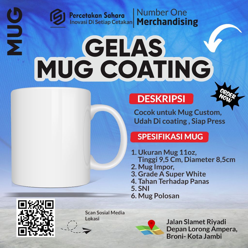 Mug coating import murah/Mug Coating murah/ Mug coating super white/ mug super white import murah/ M