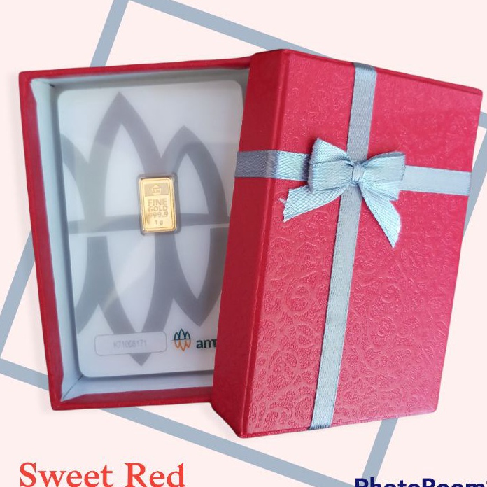 

Super Kotak Logam Mulia Antam Kotak Perhiasan Kotak Kado Kotak Mini Gold Gift Box Kotak Antam