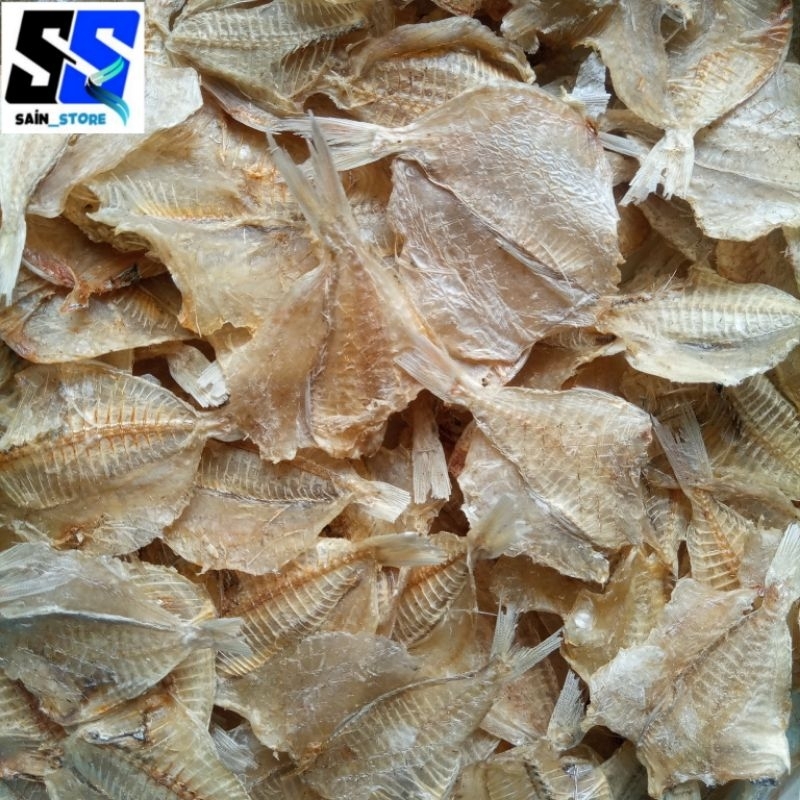 

Ikan asin kapasan/kapas belah setengah asin 1kg