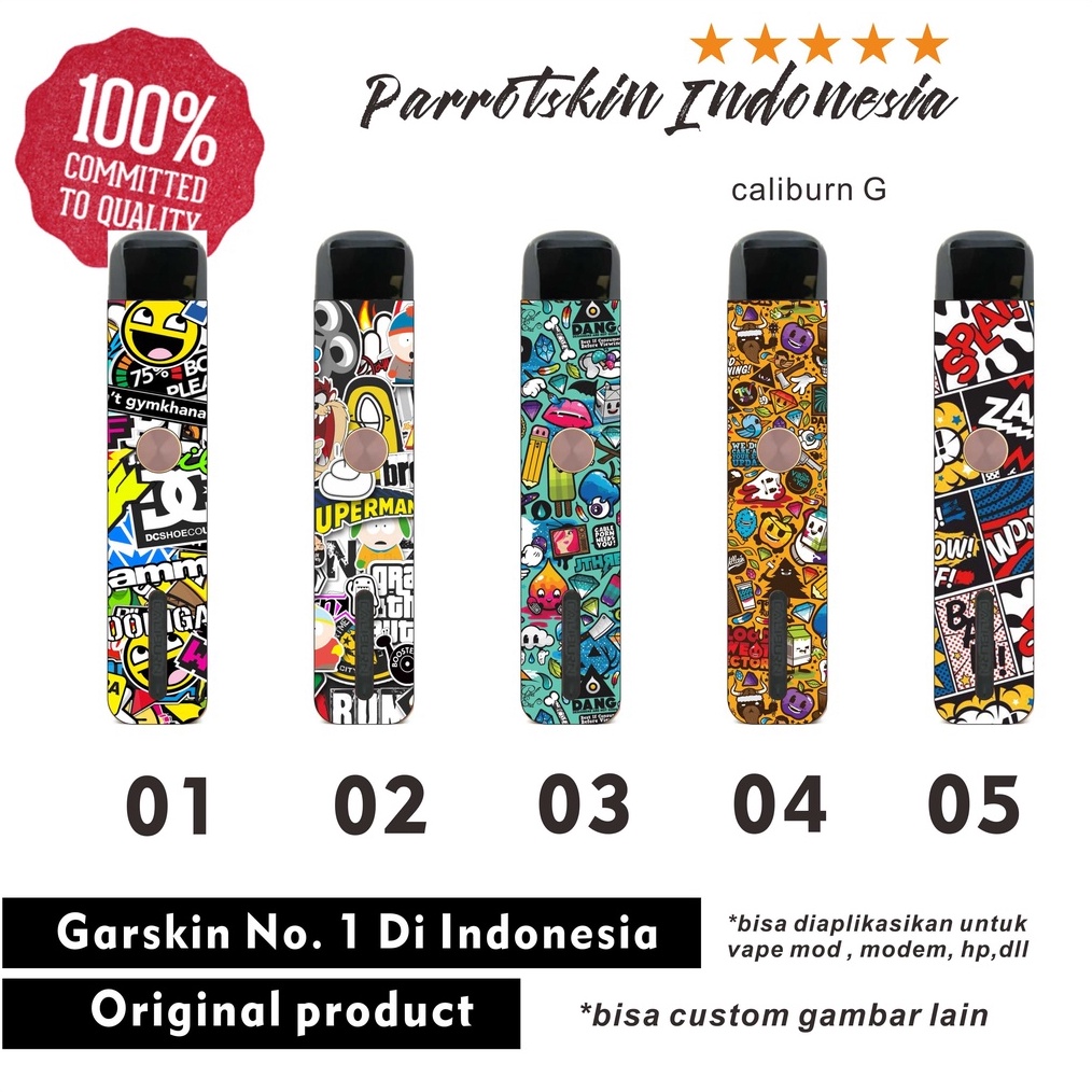 

BRAND Stiker cali burn A2 G2 Ak2 bisa custom