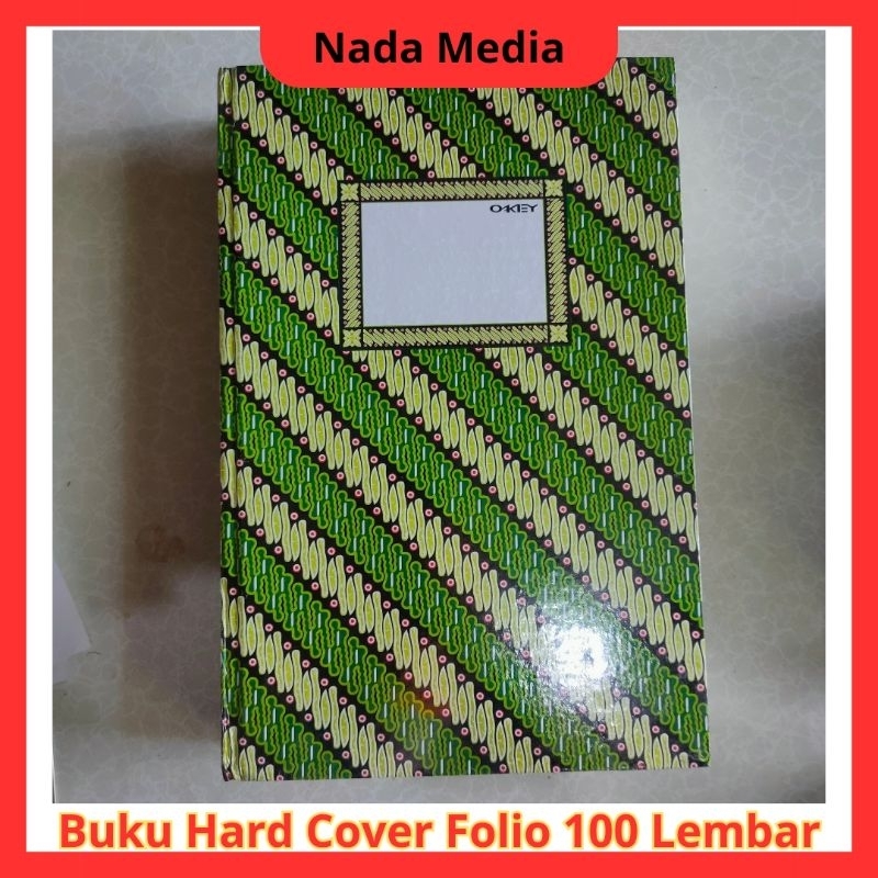 

Buku Hard Cover Folio 100 Lembar Okey / Buku Akuntansi 100 Lembar