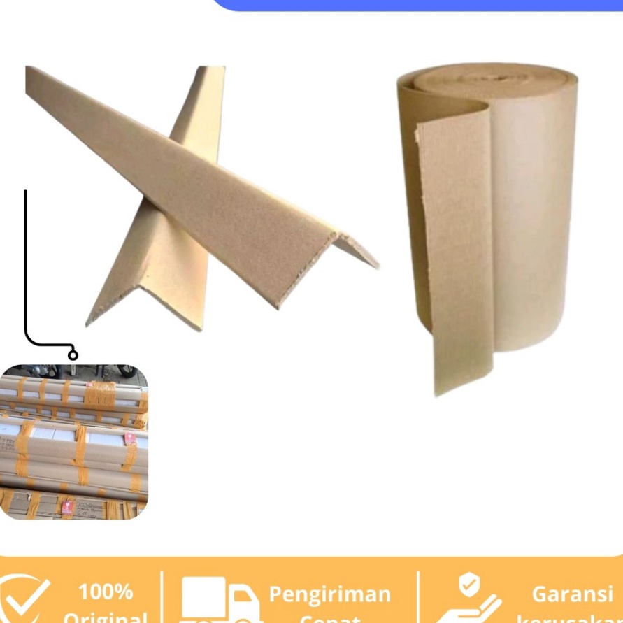 

Flash Sale Tambahan Packingan WPC PANEL Siku Kardus Double dus extra