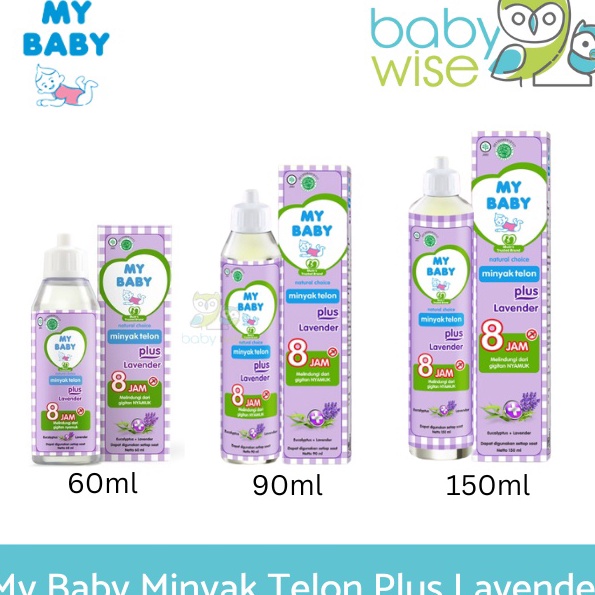 

Terbatas My Baby Minyak Telon Plus Lavender