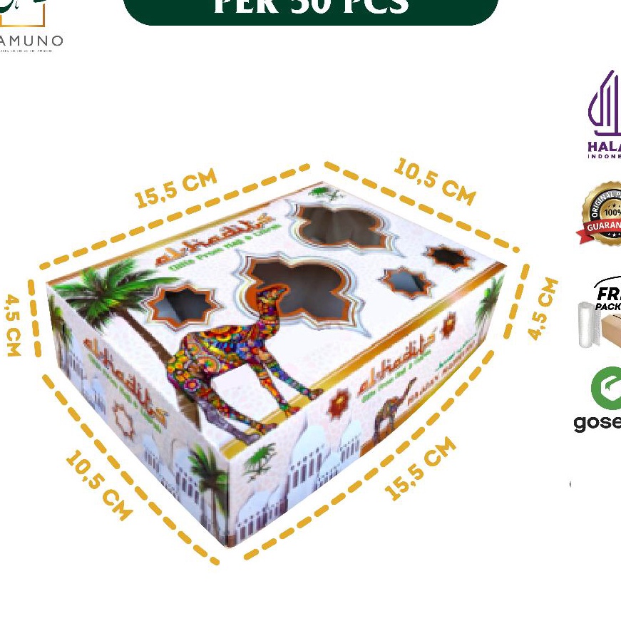 

Mega Dus Oleh Oleh Haji dan Umroh isi 5 pcs