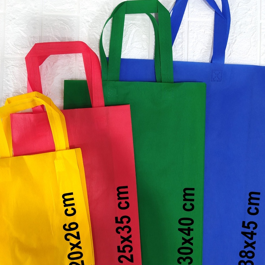

KI3 Tas Souvenir Goodie Bag Tas Spunbond Tali Kantong Belanja