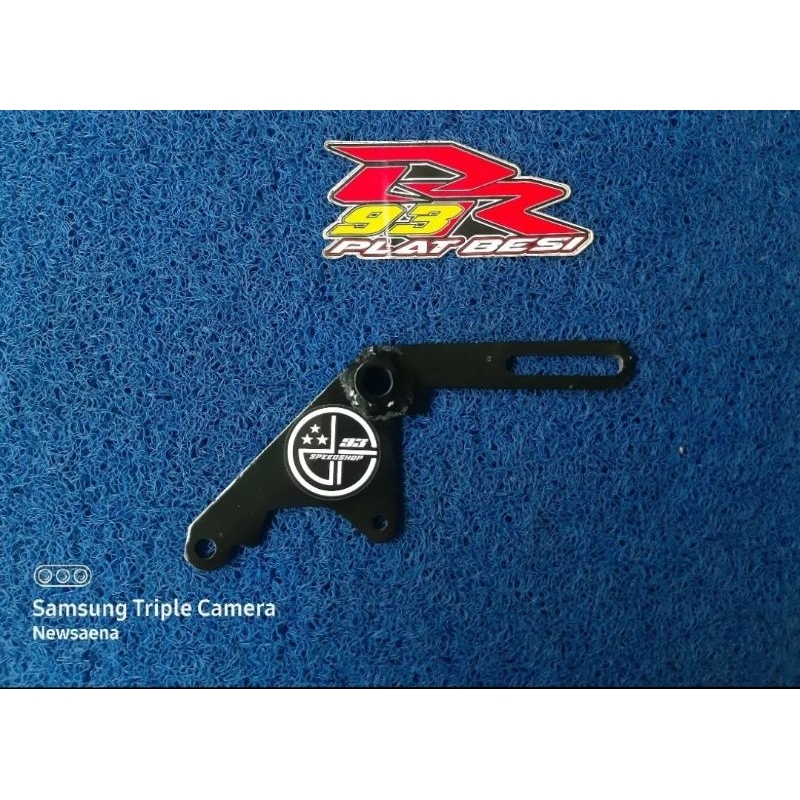 Breket kaliper belakang satria fu standar pnp disk 220mm posisi bawah