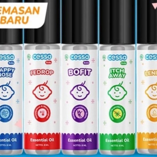 

Cepat Cessa Essential Oil Baby Happy Nose FeDrop Itch Away Lenire Bofit Bye Bye Owl BPOM 8ml
