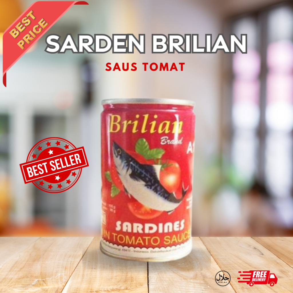 

SARDEN BRILIAN 155GR 1KARTON ISI 50PCS | EXPIRED 2027