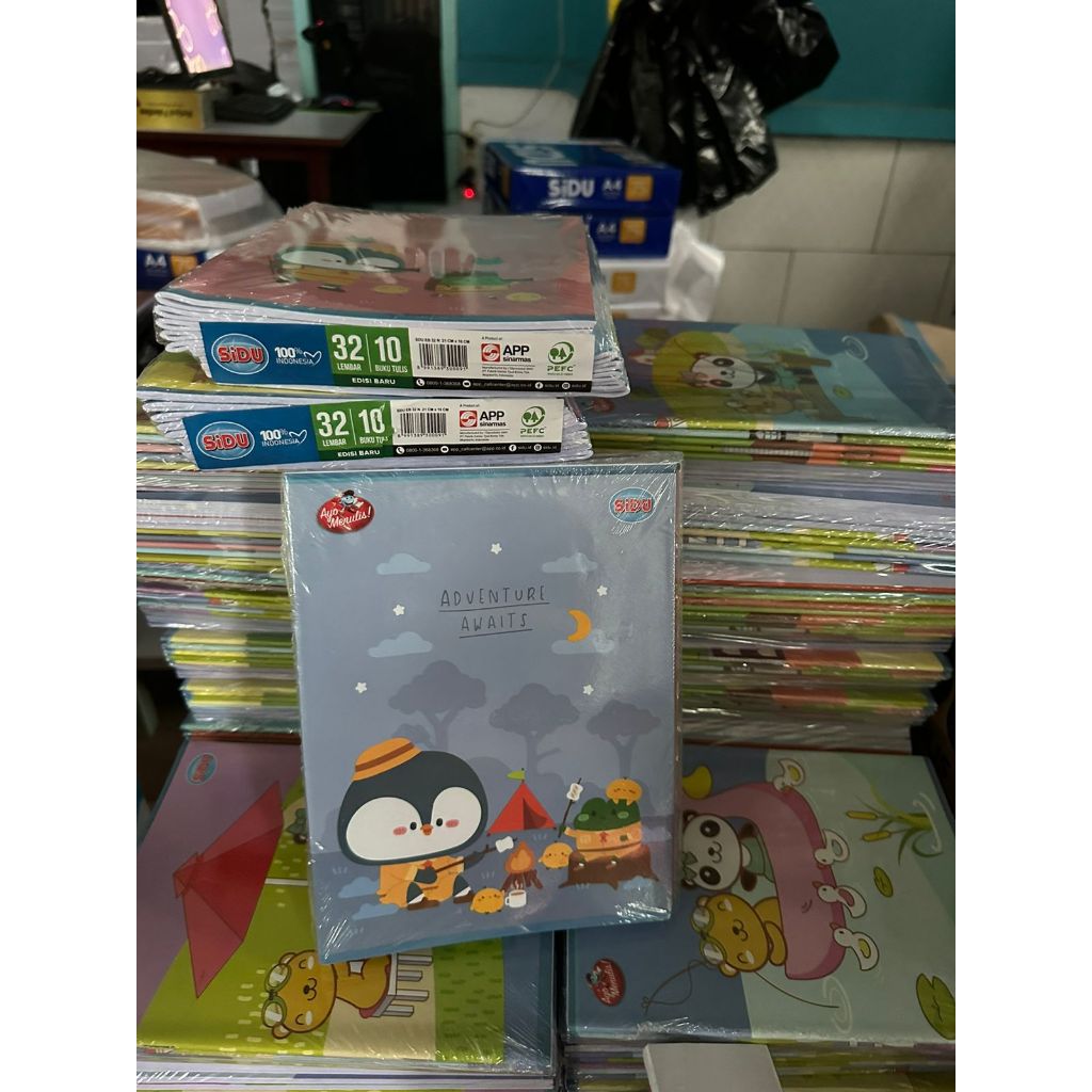 

SIDU BUKU TULIS ISI 32 LEMBAR