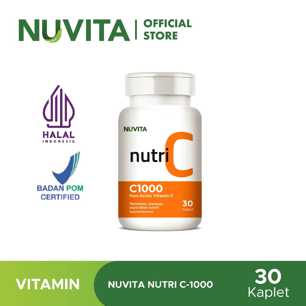 Nuvita Nutri C 1000mg - 30 Kaplet